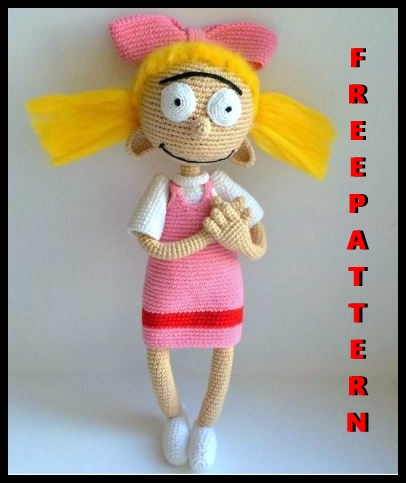 free amigurumi doll